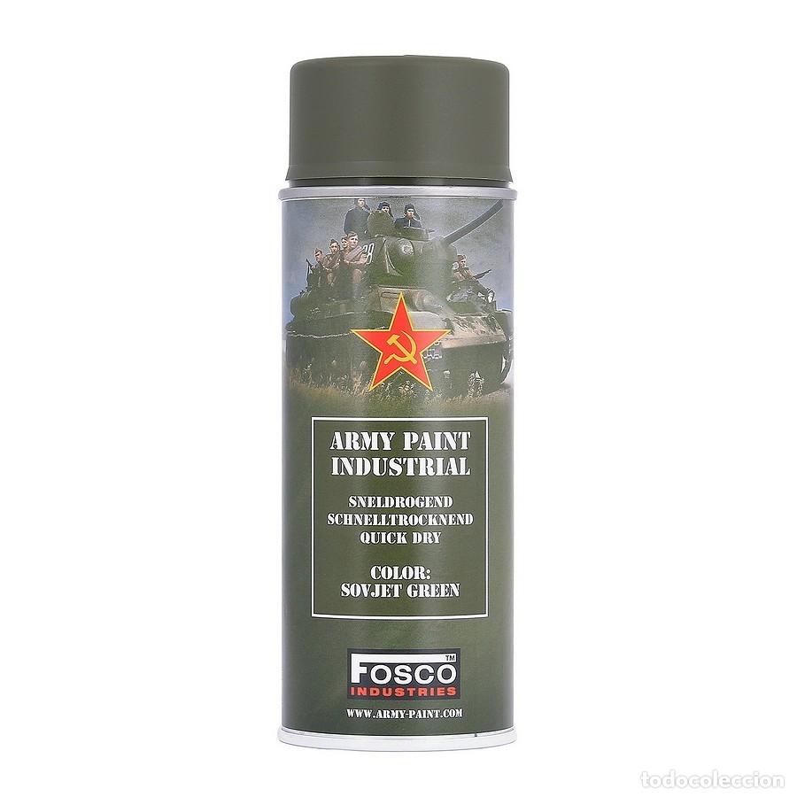 Militaria: PINTURA EN SPRAY FOSCO SOVJET GREEN