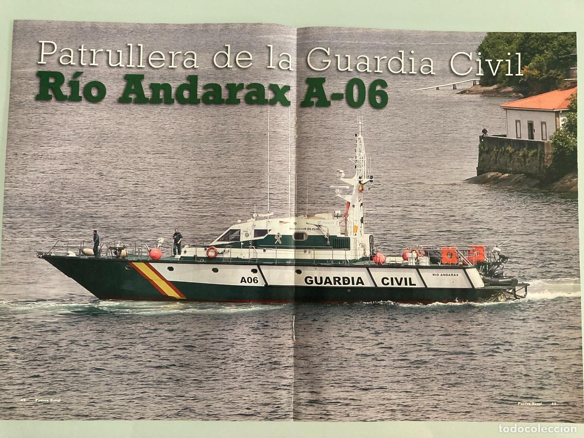 Militaria: POSTER, RIO ANDARAX, A-06, PATRULLERA DEL SERVICIO MARITIMO DE LA GUARDIA CIVIL