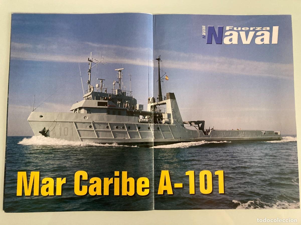 Militaria: POSTER, A-101, MAR CARIBE, BUQUE AUXILIAR Y REMOLCADOR DE LA ARMADA ESPA&Ntilde;OLA