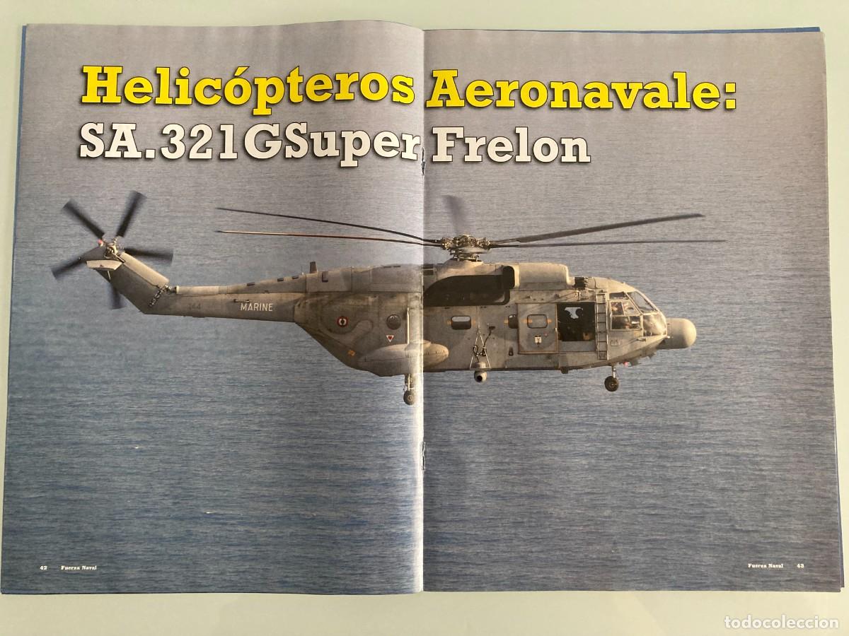 Militaria: POSTER, AEROSPATIALE SA 321 G SUPER FRELON, ARMADA FRANCESA