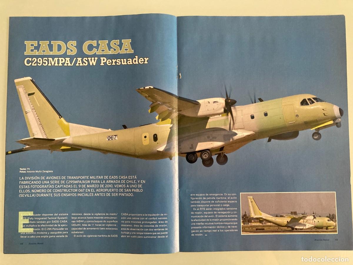 Militaria: POSTER, EADS CASA C295 MPA-ASW PERSUADER, ARMADA DE CHILE