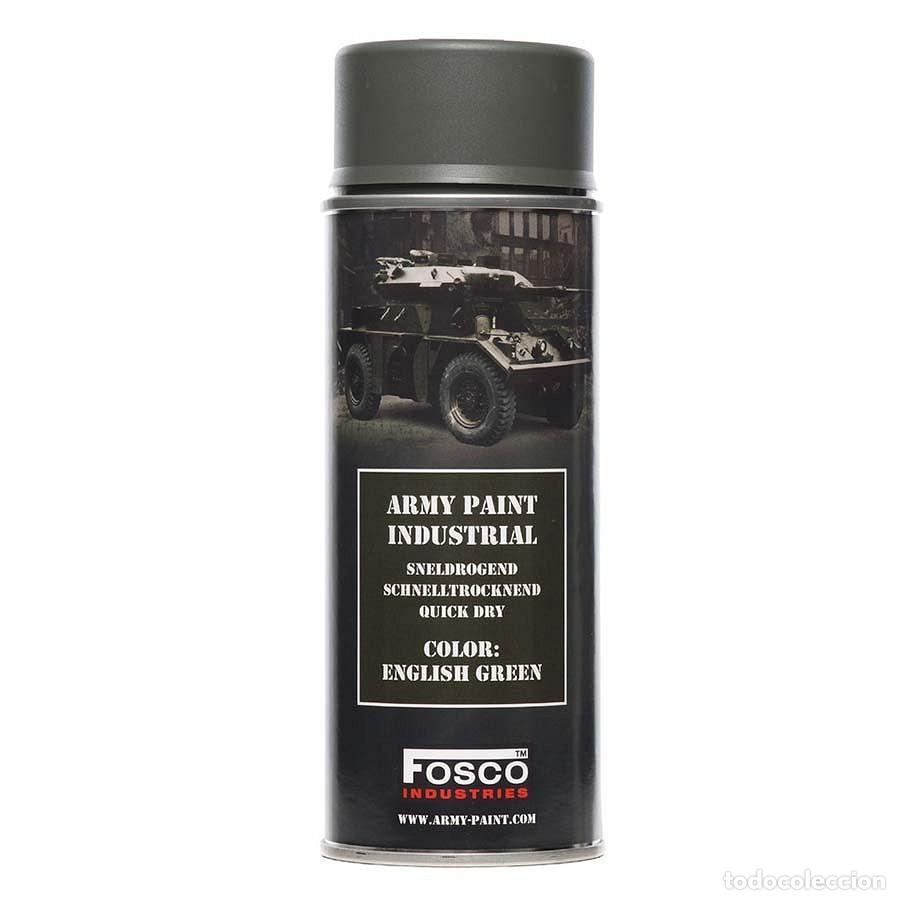 Militaria: PINTURA EN SPRAY FOSCO ENGLISH GREEN