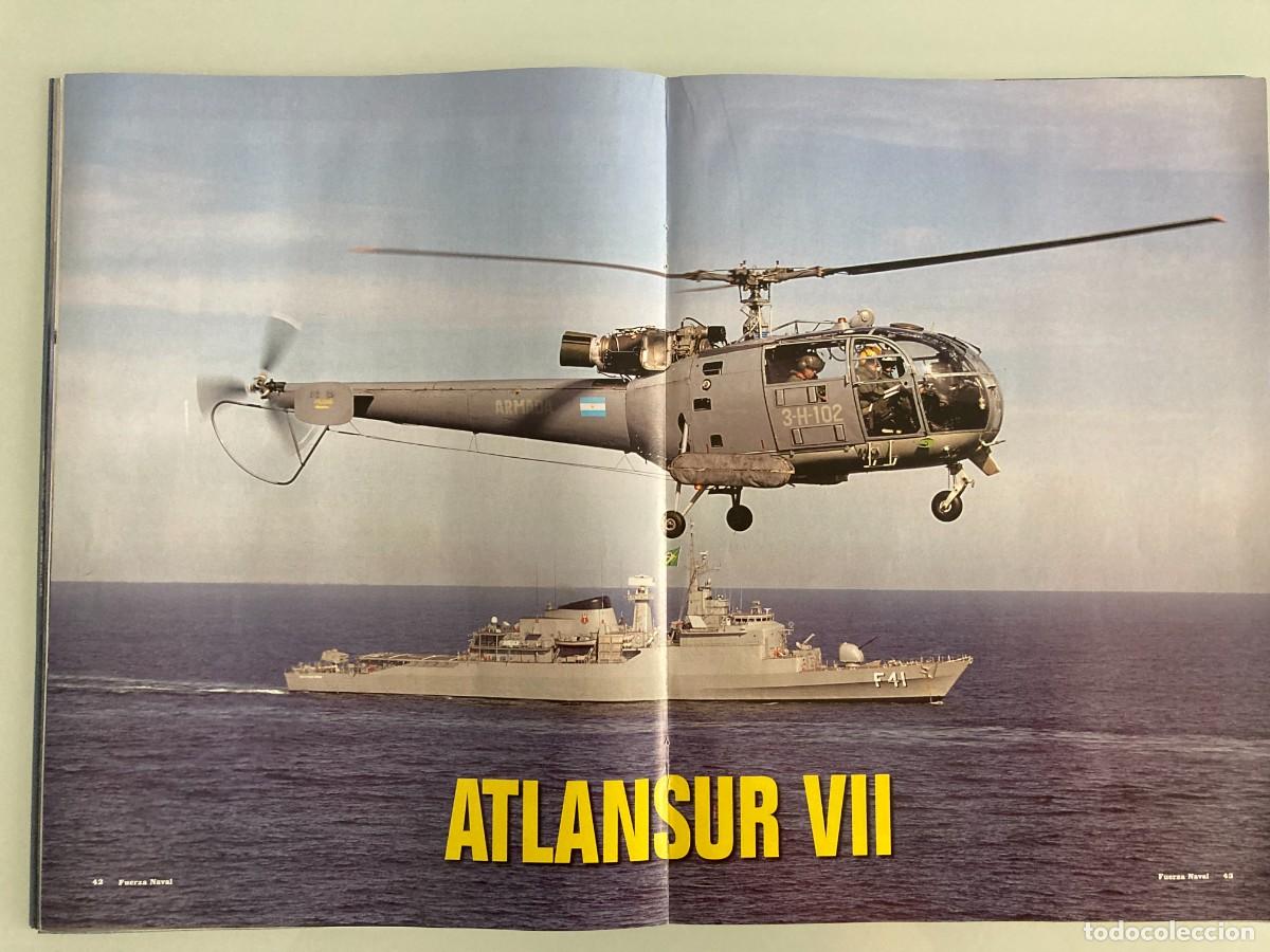 Militaria: POSTER, SUD-AVIATION SA.316 ALOUETE III, ARMADA ARGENTIAN Y F41 DEFENSORA, FRAGATA MARINA BRASIL