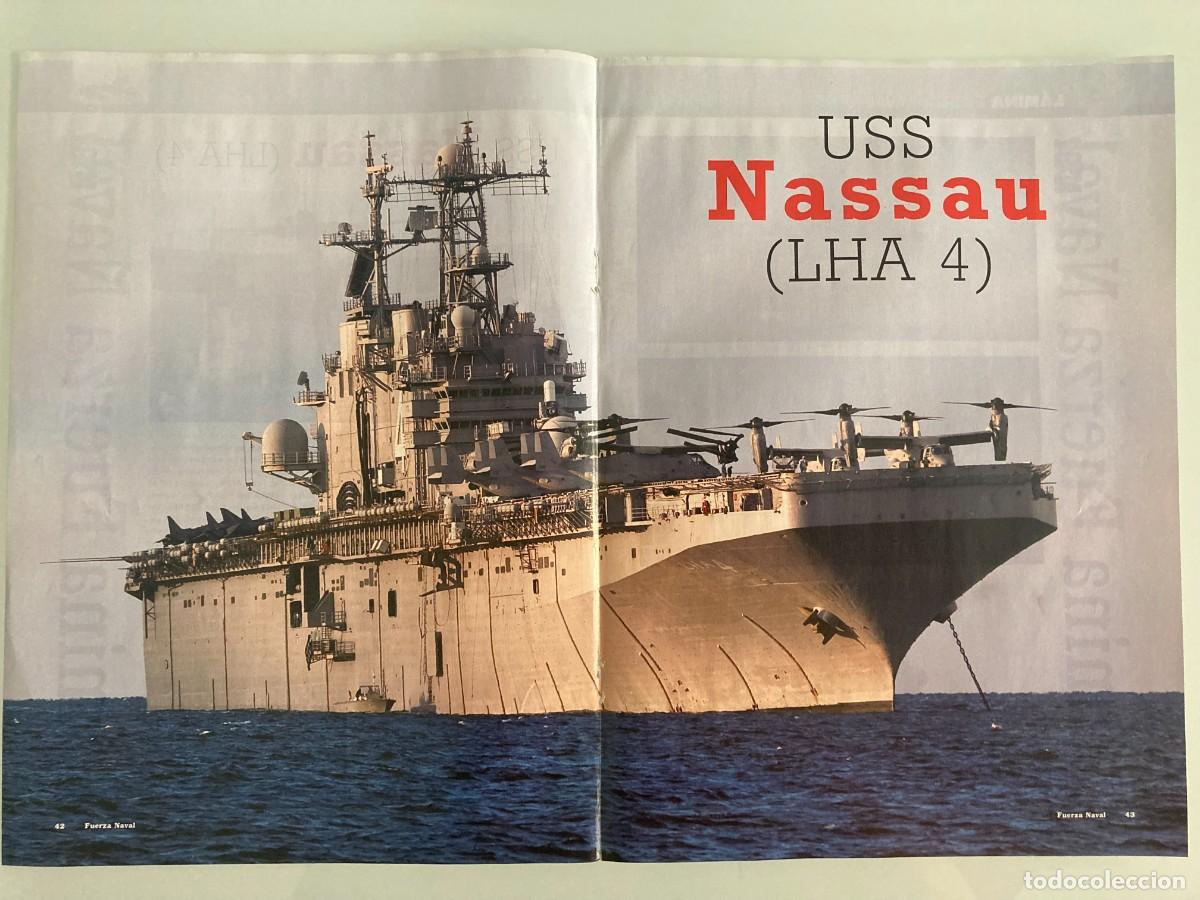 Militaria: POSTER, USS NASSAU LHA-4, US NAVY