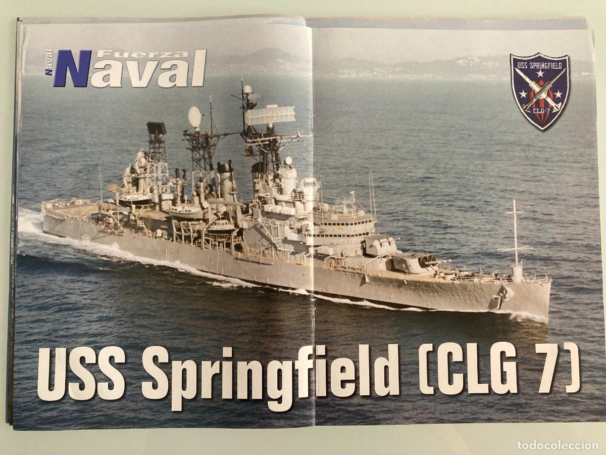 Militaria: POSTER, USS SPRINGFIELD CLG 7, CRUCERO LIGERO US NAVY