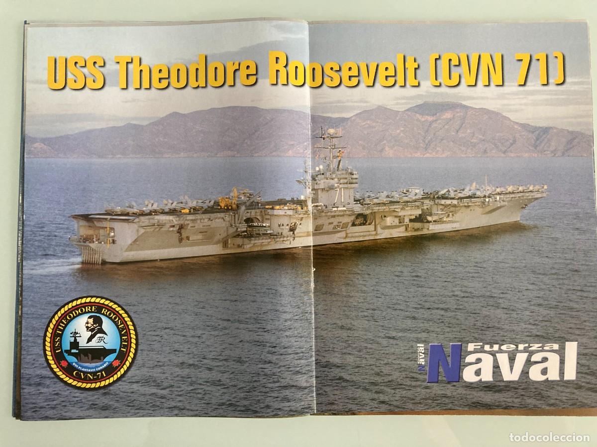 Militaria: POSTER, USS THEODORE ROOSEVELT CVN 71, PORTAAVIONES US NAVY