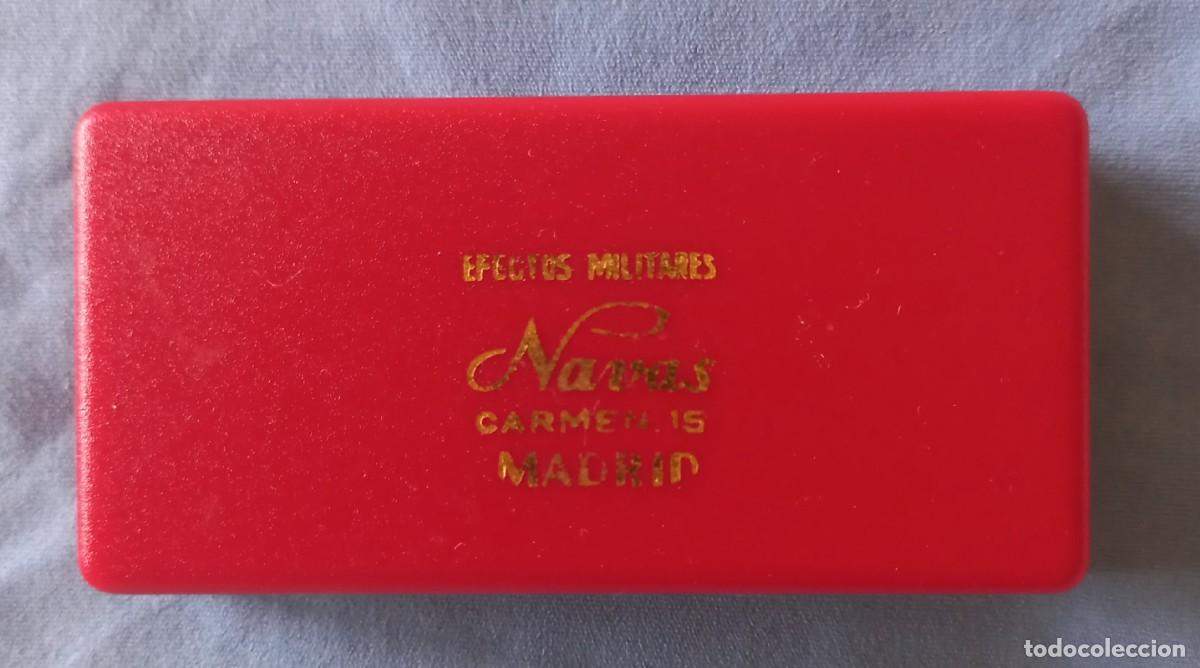 Militaria: Caja estuche vintage &rdquo;Efectos Militares Navas&rdquo; Madrid