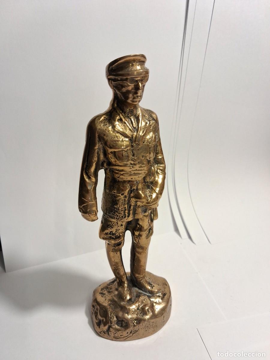 Militaria: FIGURA BRONCE GENERALISIMO FRANCISCO FRANCO