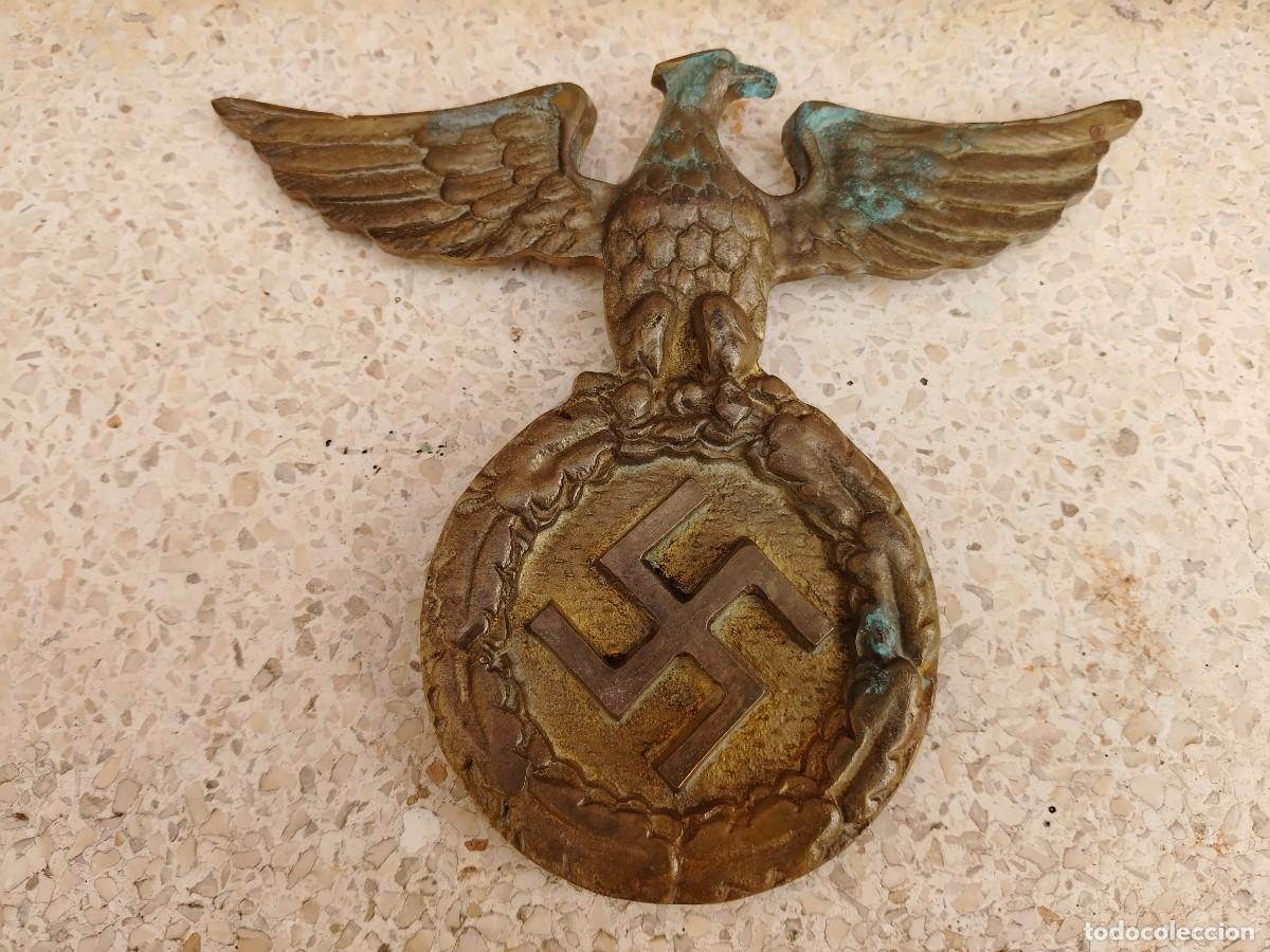 Militaria: AGUILA NAZI DE DESPACHO. MET&Aacute;LICA. EXCELENTE R&Eacute;PLICA.