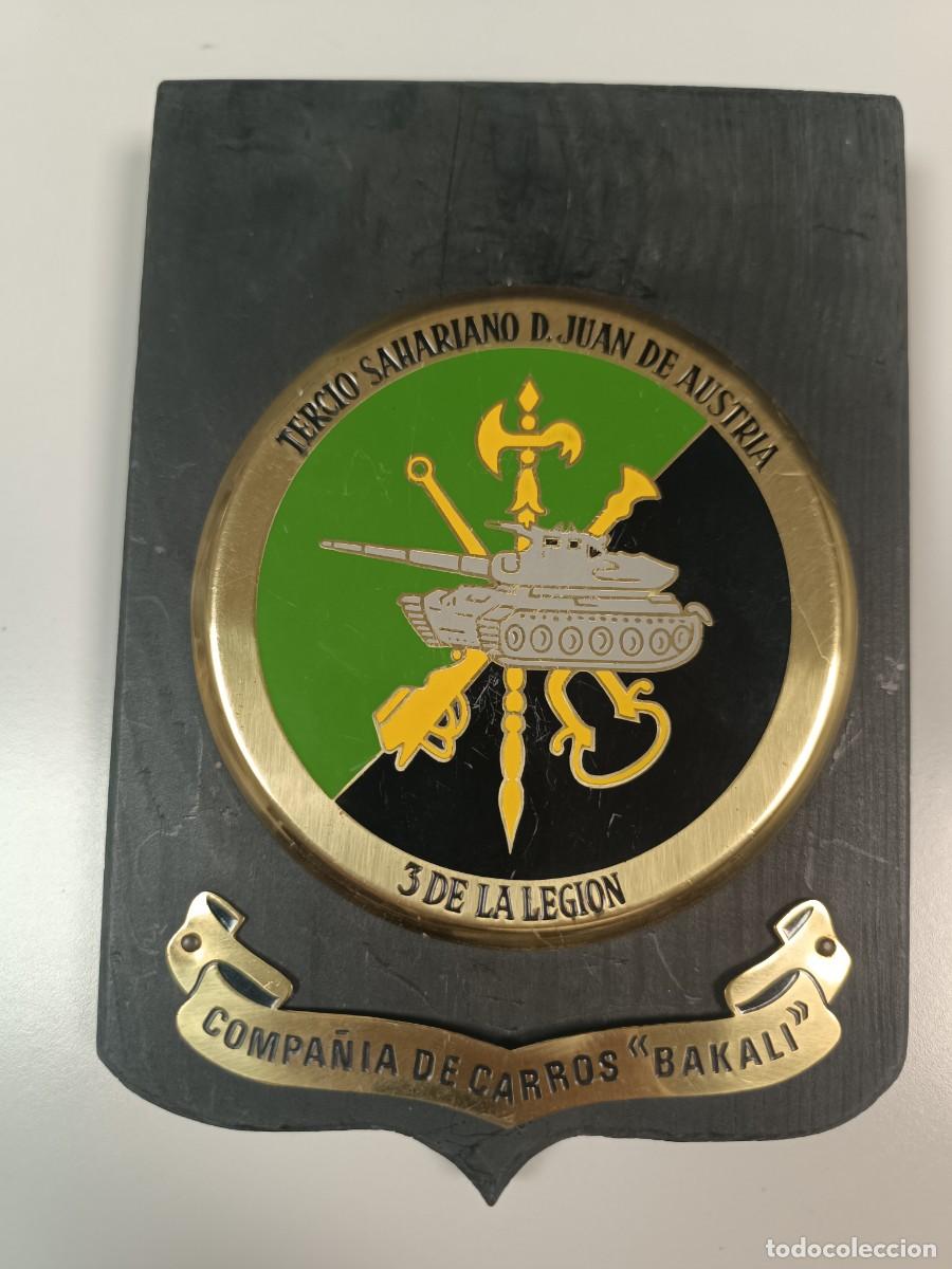 Militaria: ANTIGUA METOPA LEGI&Oacute;N BAKALI, COMPA&Ntilde;&Iacute;A DE CARROS, TERCIO SAHARIANO D. JUAN DE AUSTRIA 3 DE LA LEGION