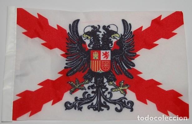 Militaria: BANDERA SOBRE MESA TERCIOS ESPA&Ntilde;OLES CRUZ DE BORGO&Ntilde;A