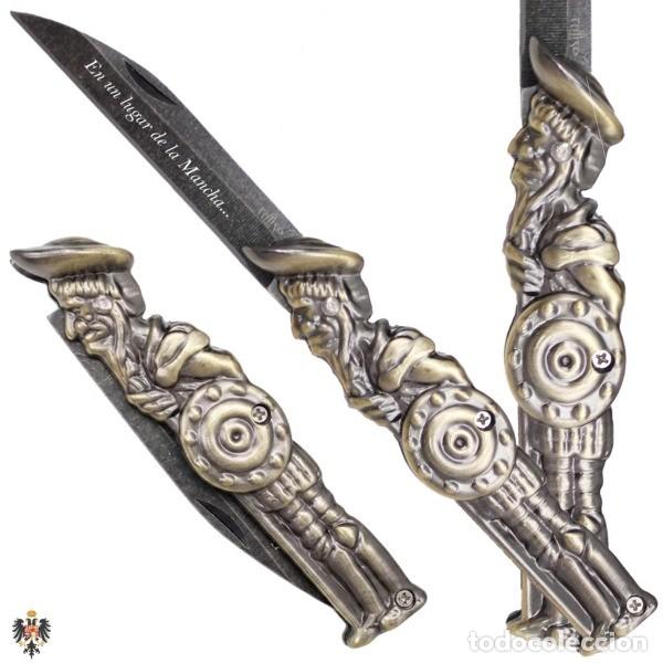 Militaria: NAVAJA DON QUIJOTE DE LA MANCHA