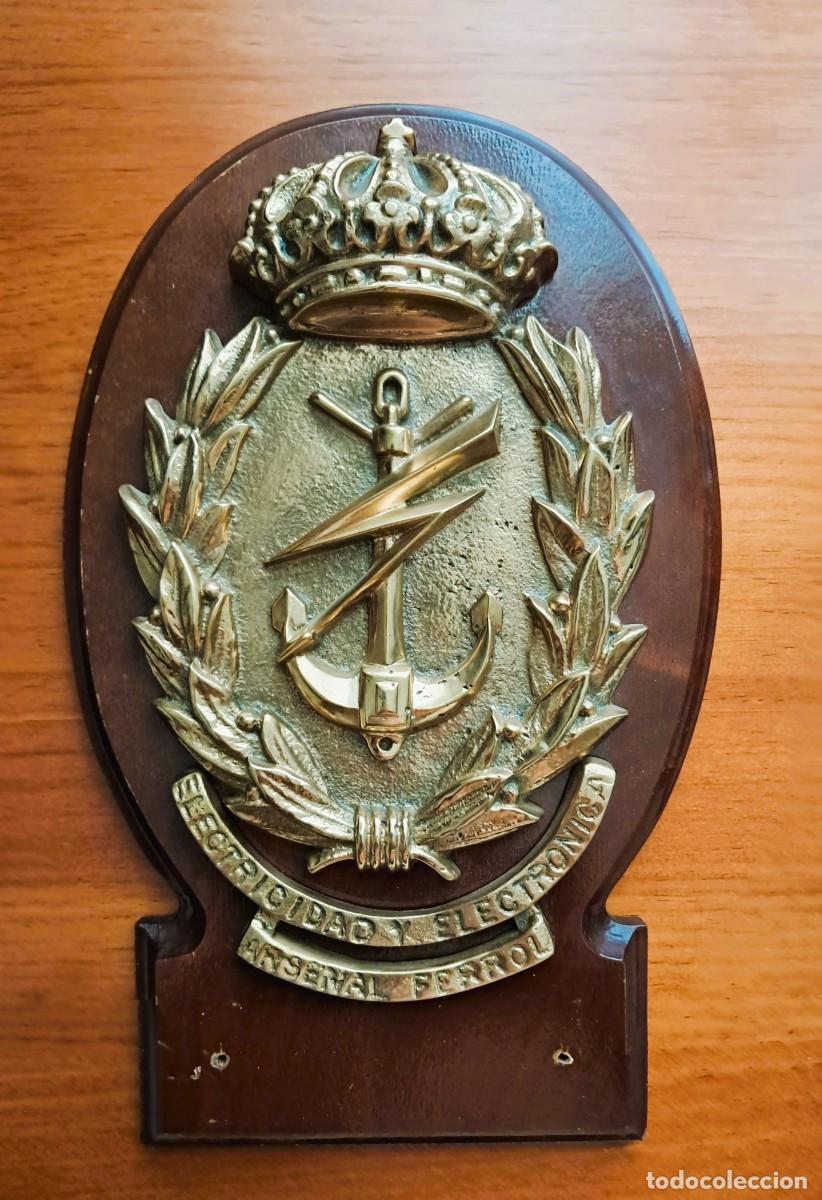 Militaria: METOPA ARMADA ESPA&Ntilde;OLA ARSENAL FERROL