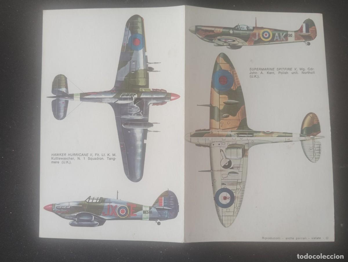 Militaria: CALCAS ESCI. SPITFIRE-TYPHOON. ESCALA 1/72. INCOMPLETO
