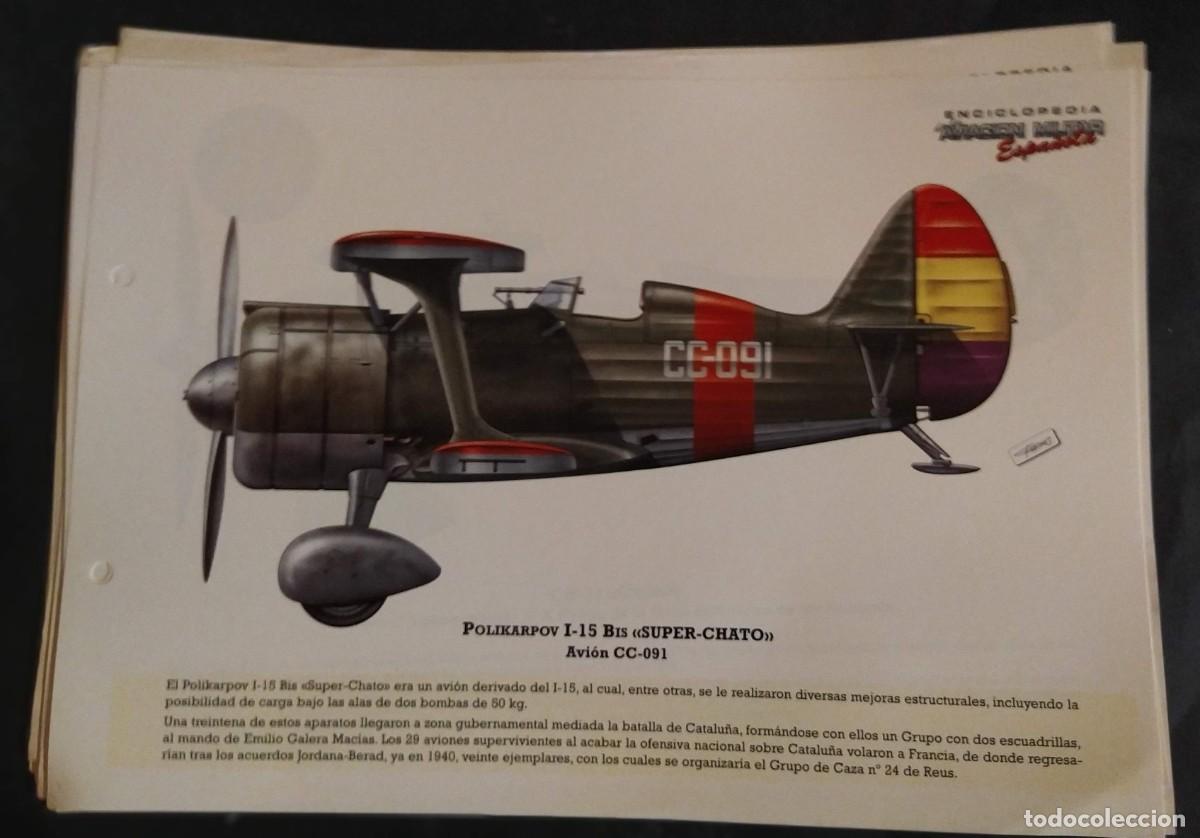 Militaria: POLIKARKOV I-15BIS SUPERCHATO. EN BUEN ESTADO