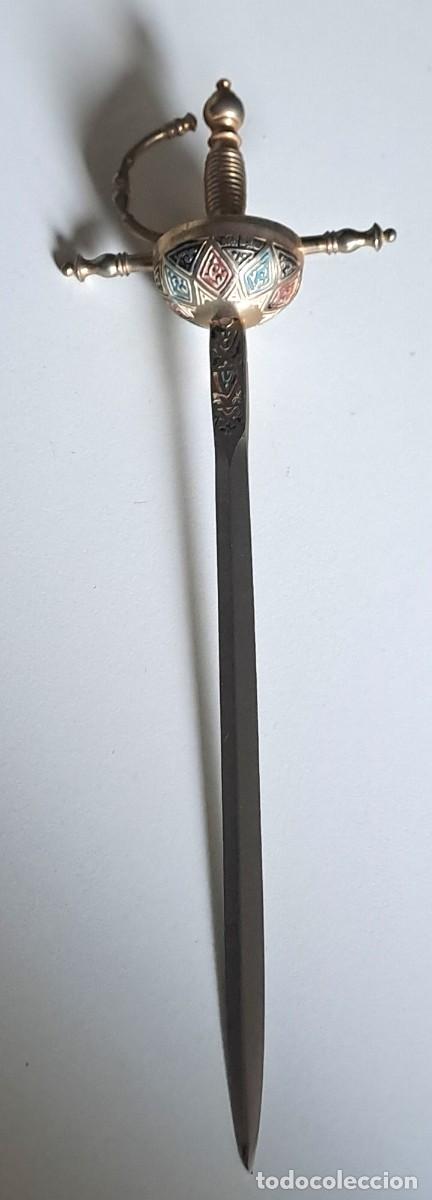 Militaria: ABRECARTAS ESPADA RECUERDO DE TOLEDO