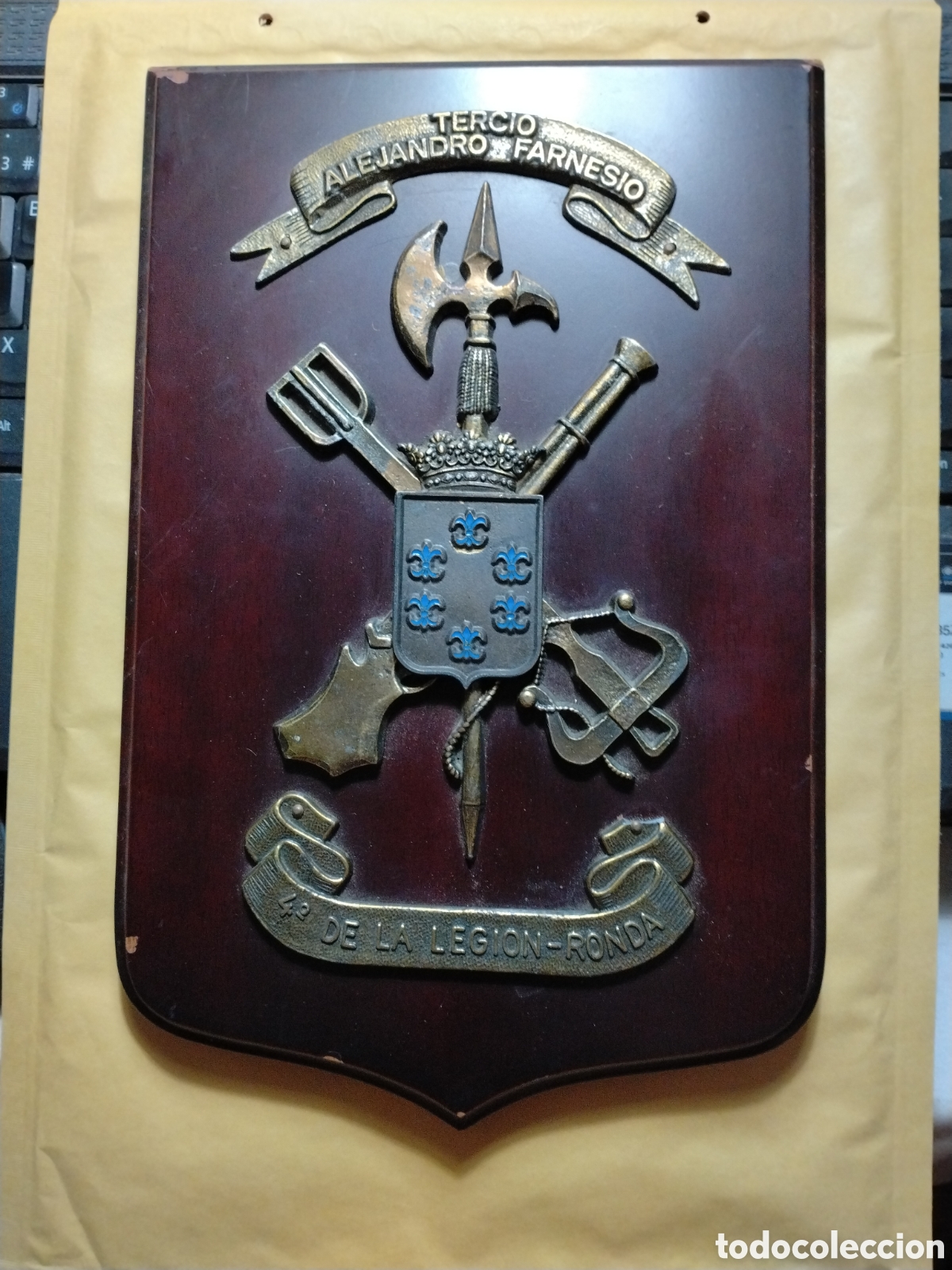 Militaria: METOPA - TERCIO ALEJANDRO FARNESIO - 4&ordm; DE LA LEGI&Oacute;N - RONDA-M&Aacute;LAGA - EJERCITO DE TIERRA DE ESPA&Ntilde;A.