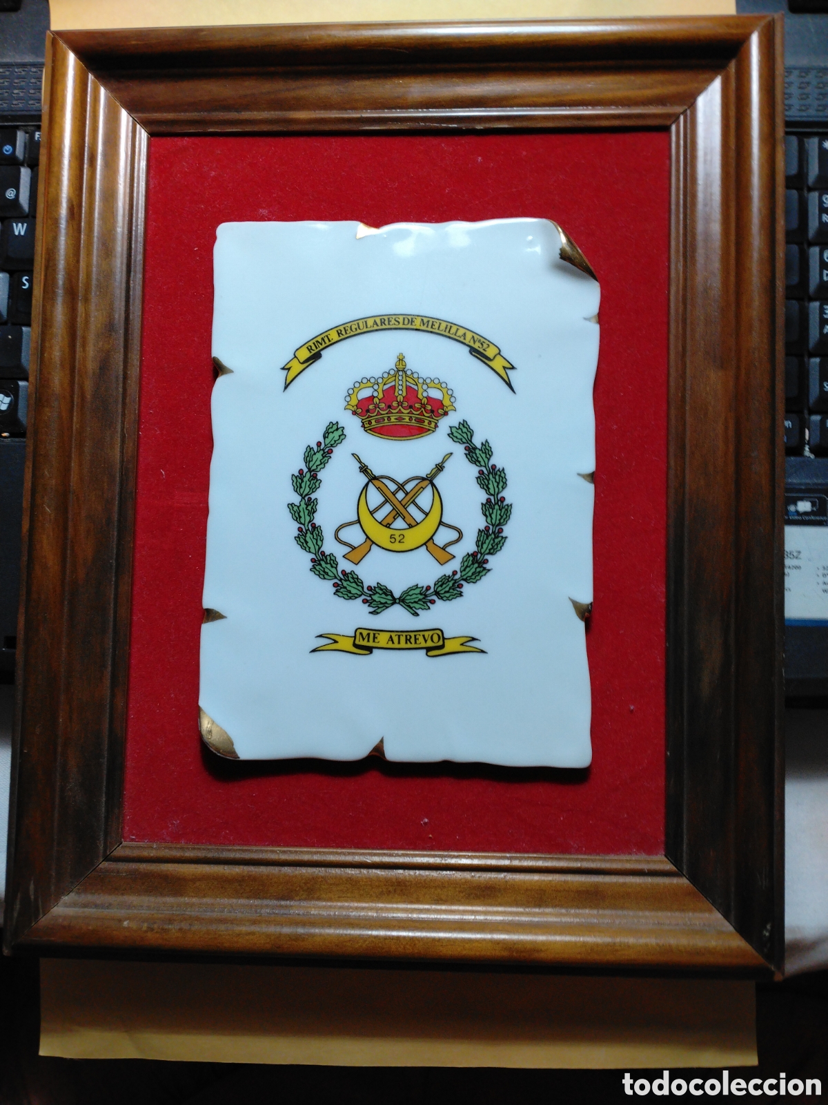 Militaria: METOPA - GRUPO DE REGULARES DE MELILLA N&ordm; 52 - EJERCITO DE TIERRA ESPA&Ntilde;OL.