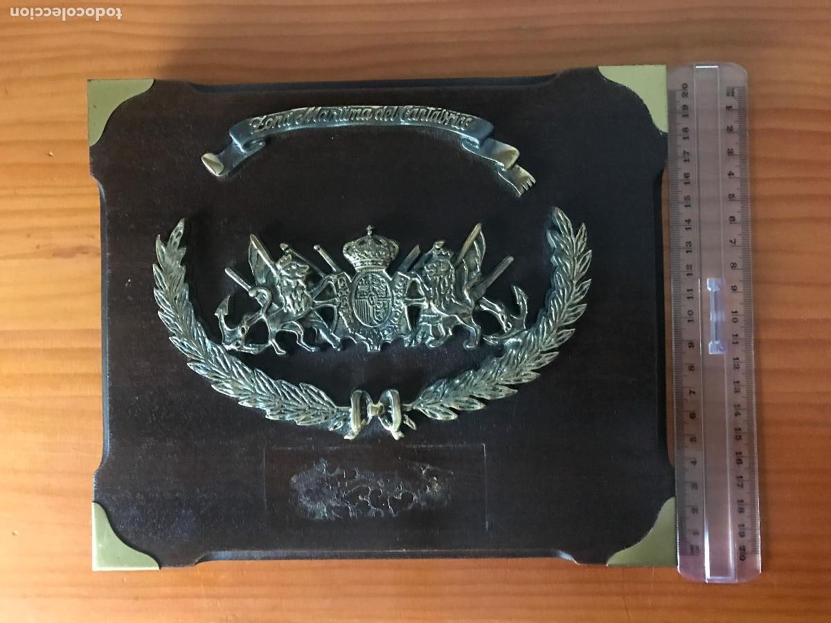 Militaria: Metopa militar. Zona Mar&iacute;tima del Cant&aacute;brico. Armada