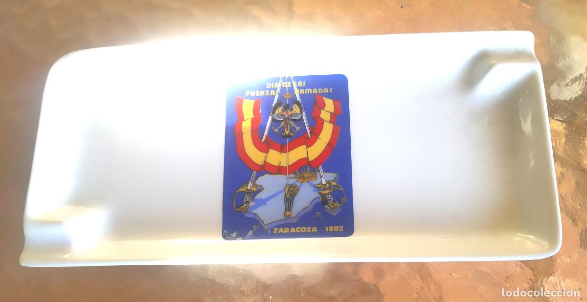 Militaria: Cenicero D&iacute;a de las Fuerzas Armadas - Zaragoza 1982