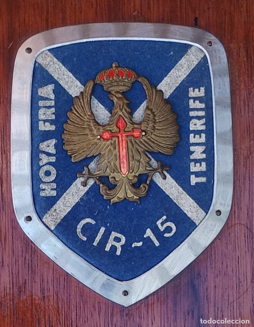 Militaria: Metopa Militar Centro de Instrucci&oacute;n de Reclutas N&uacute;mero 15 ( CIR 15 )