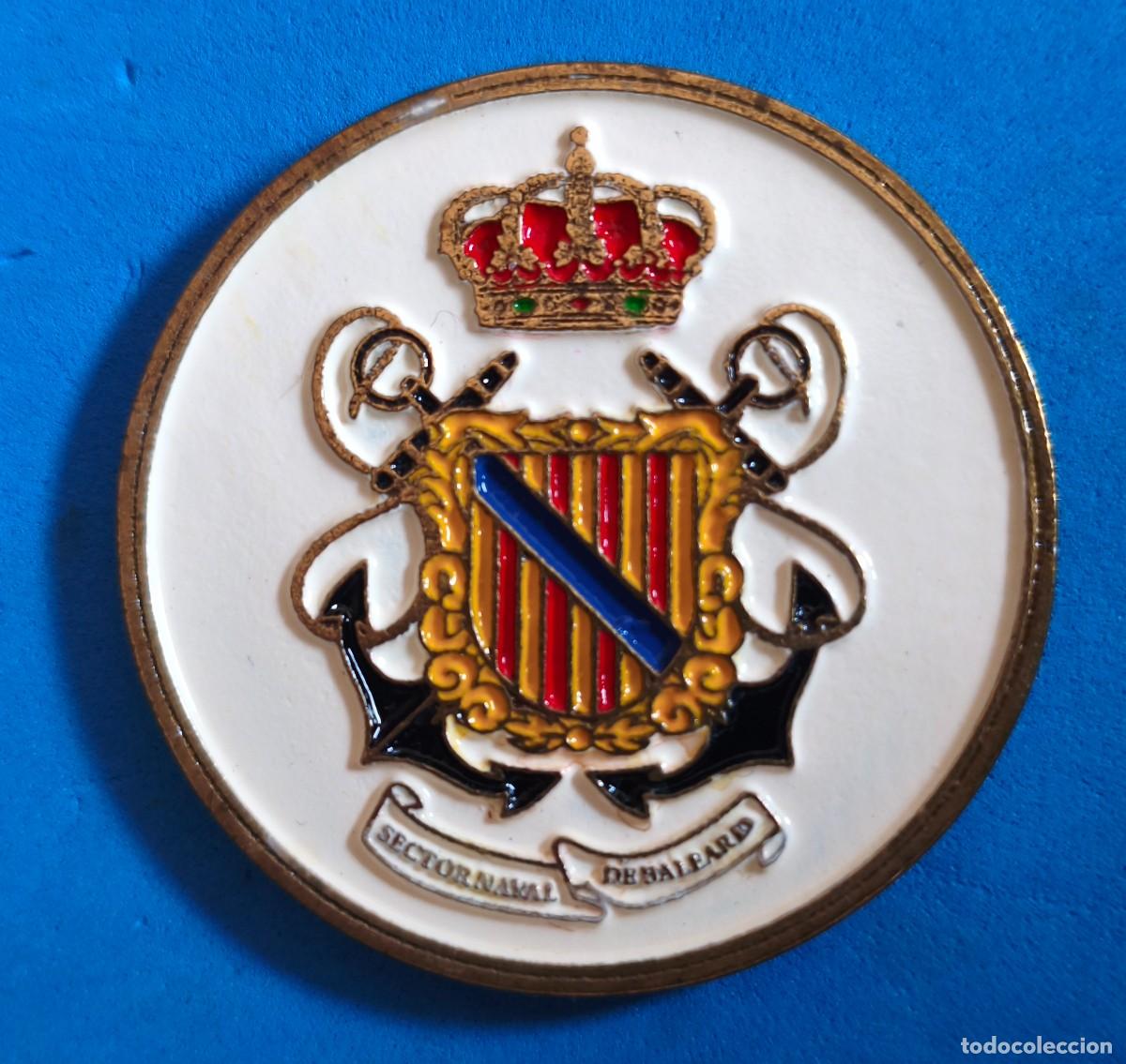 Militaria: Medalla. Armada Espa&ntilde;ola. Sector Naval de Baleares. Flota. Fuerza de Acci&oacute;n Mar&iacute;tima.