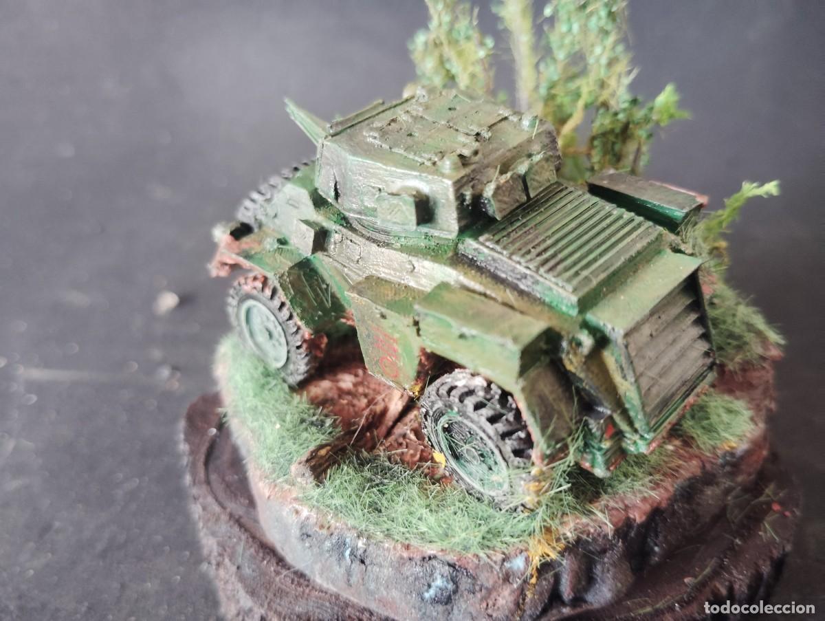 Militaria: HUMBER MK.II. REINO UNIDO. DIORAMA ESCALA 1/72