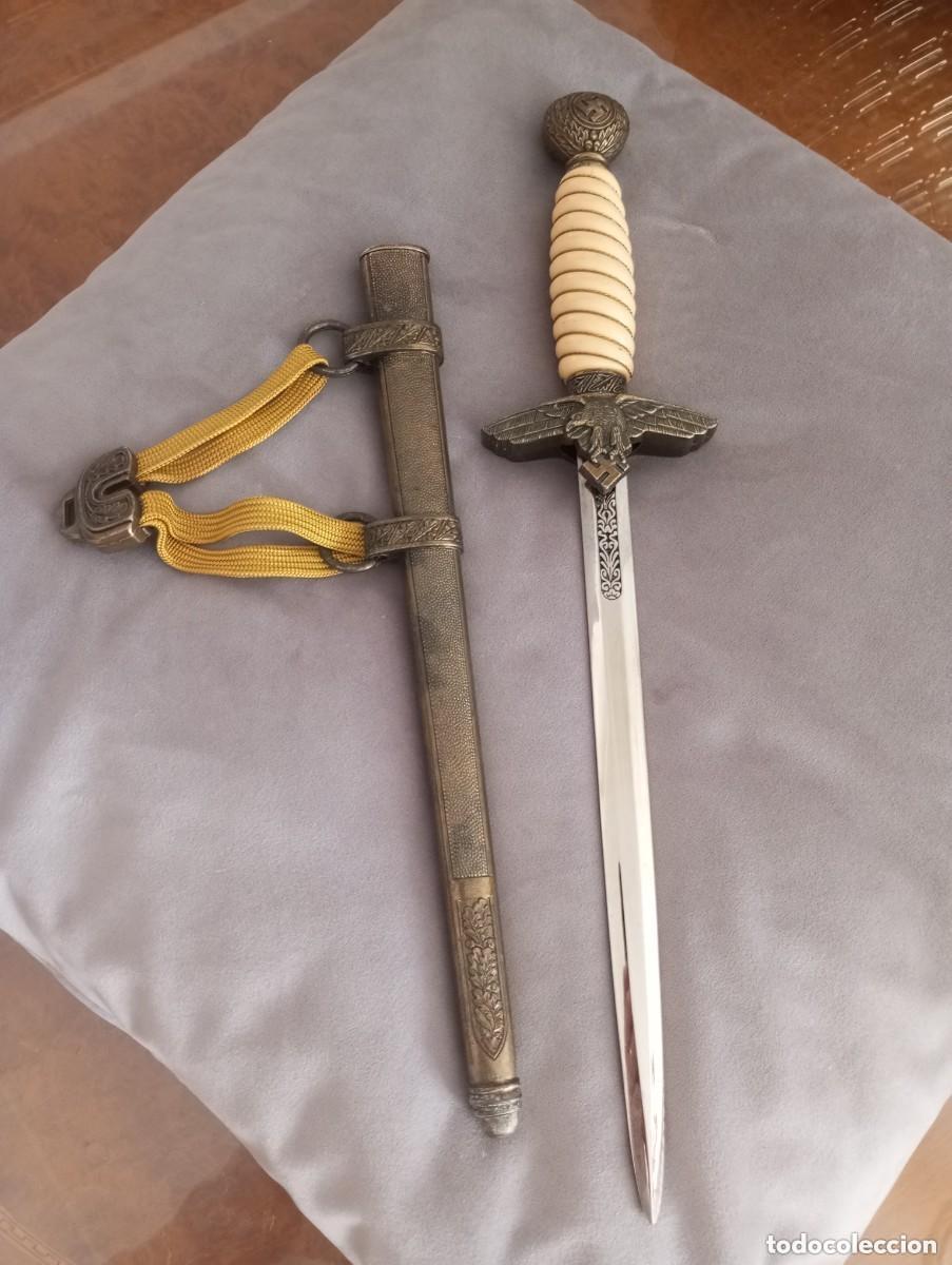 Militaria: Daga de oficial alem&aacute;n de la Luftwaffe