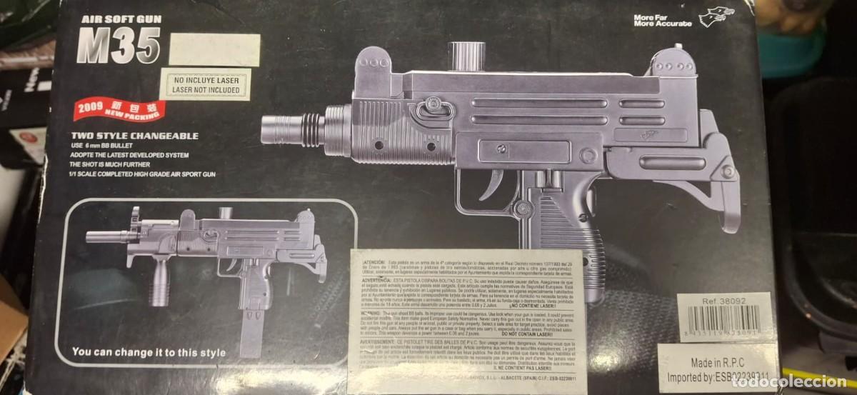 Militaria: Airsoft mini Uzi Muelle