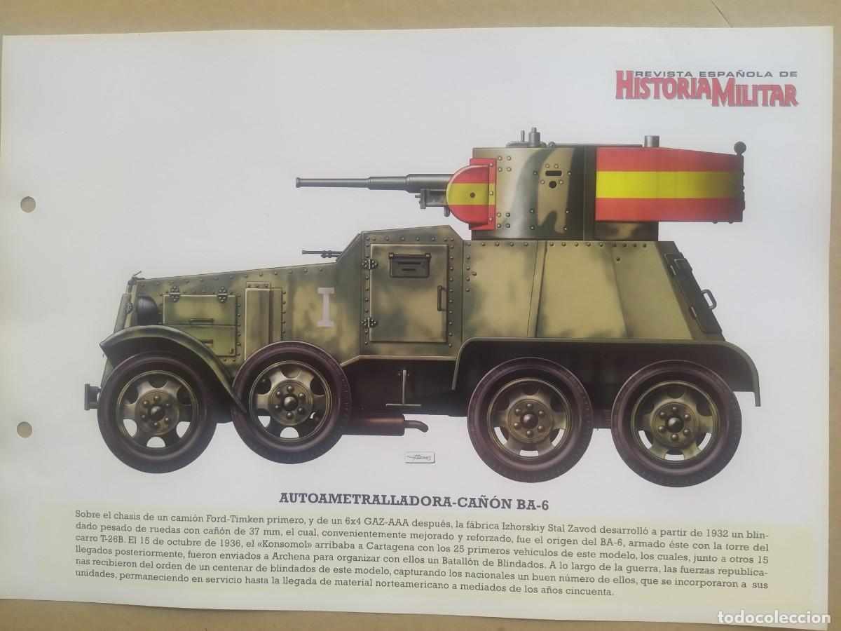 Militaria: AUTOAMETRALLADORA-CA&Ntilde;&Oacute;N BA-6