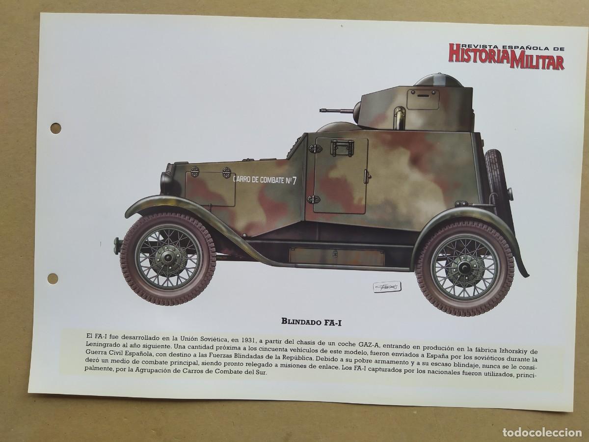Militaria: BLINDADO FA-I. EN BUEN ESTADO