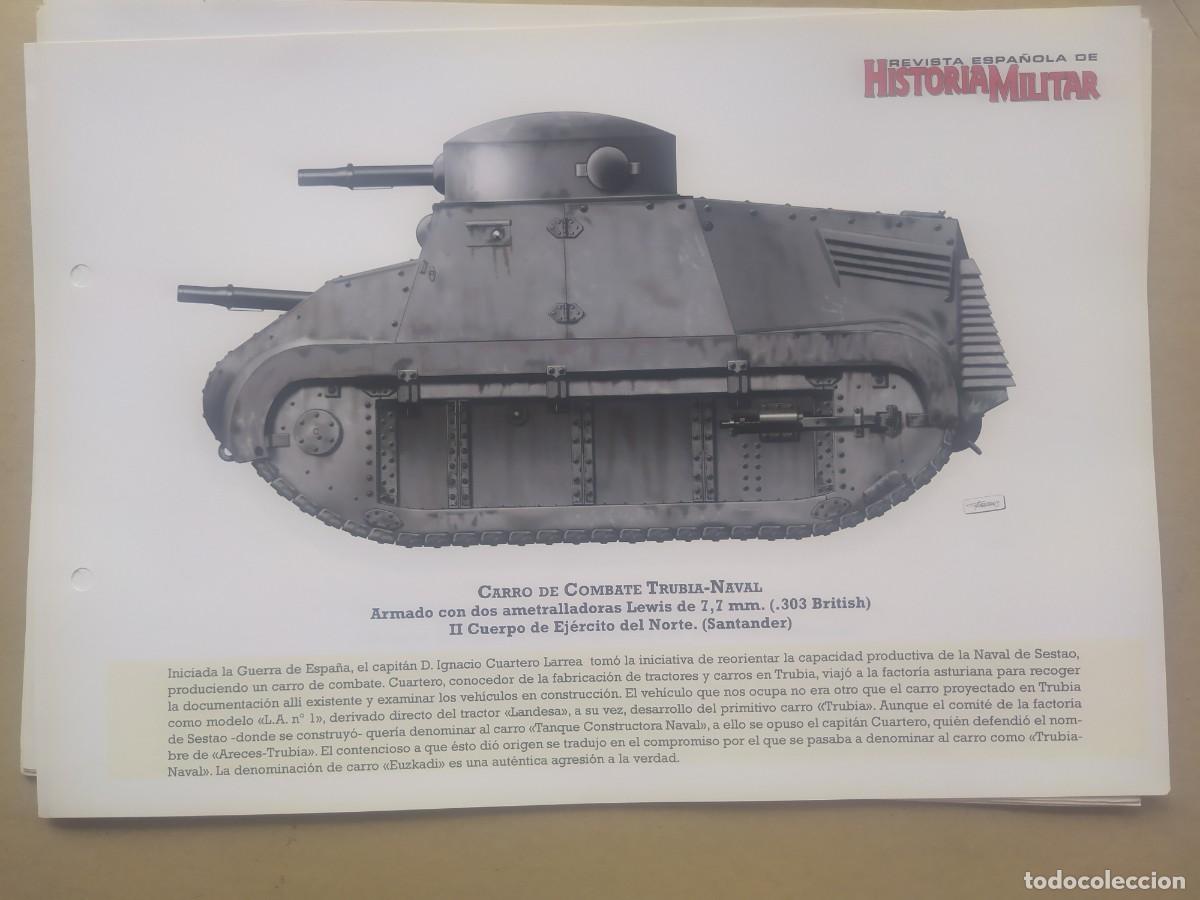 Militaria: CARRO DE COMBATE TRUBIA-NAVAL