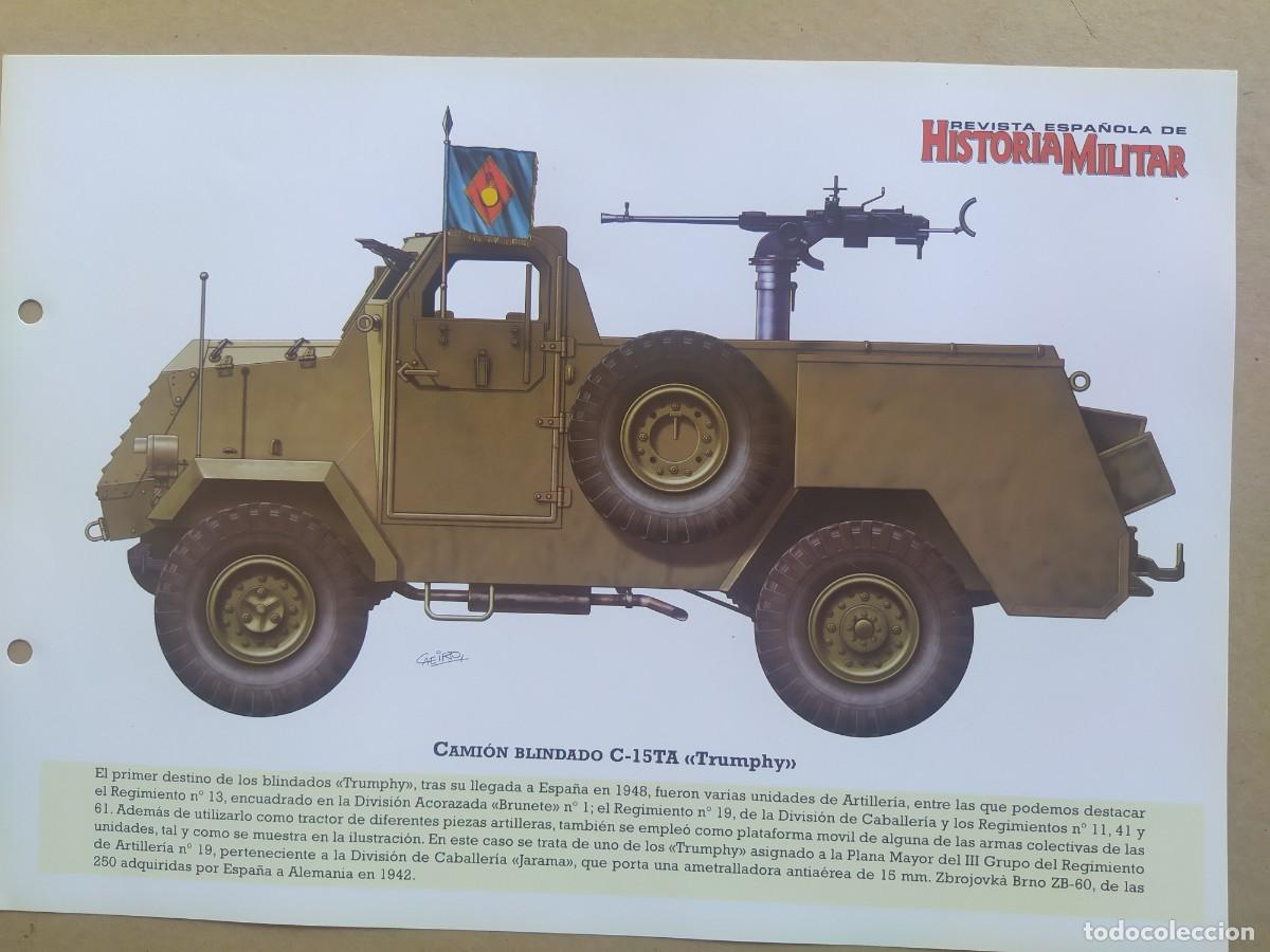 Militaria: CAMI&Oacute;N BLINDADO C-15TA TRUMPHY