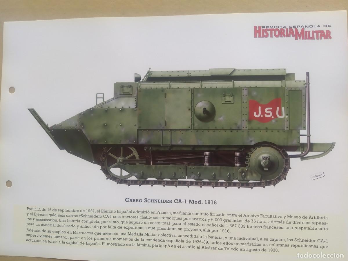 Military Antiques: CARRO SCHNEIDER CA-1 MOD. 1916