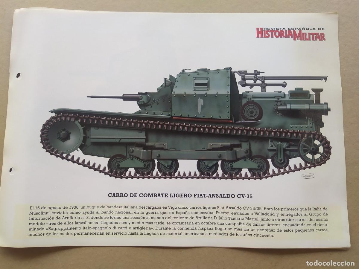 Militaria: CARRO DE COMBATE LIGERO FIAT-ANSALDO CV 35