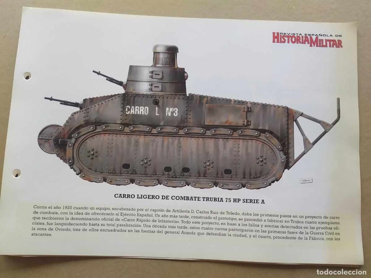 Militaria: CARRO LIGERO DE COMBATE TRUBIA 75 HP SEWRIE A