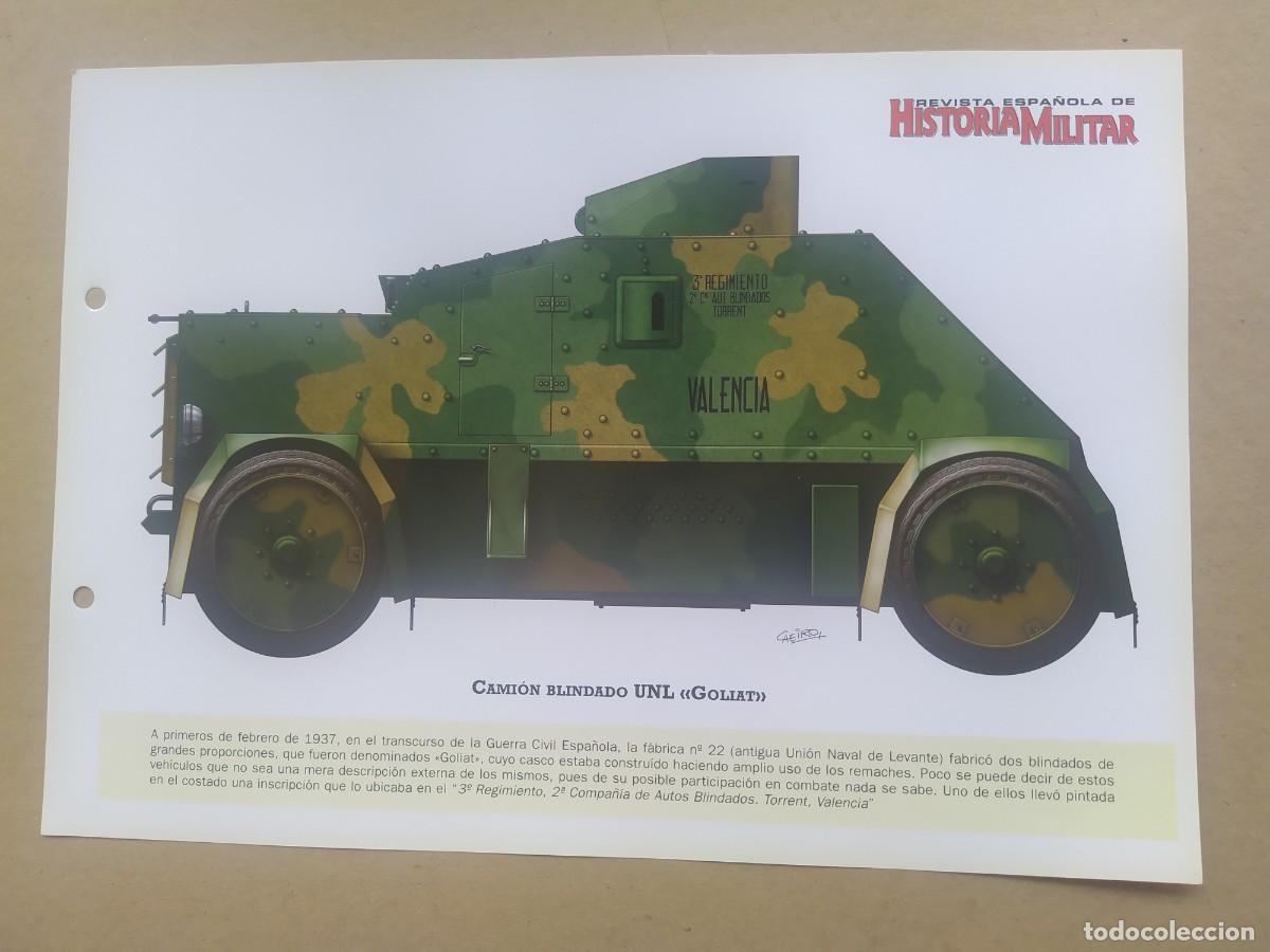 Militaria: CAMI&Oacute;N BLINDADO UNL GOLIAT