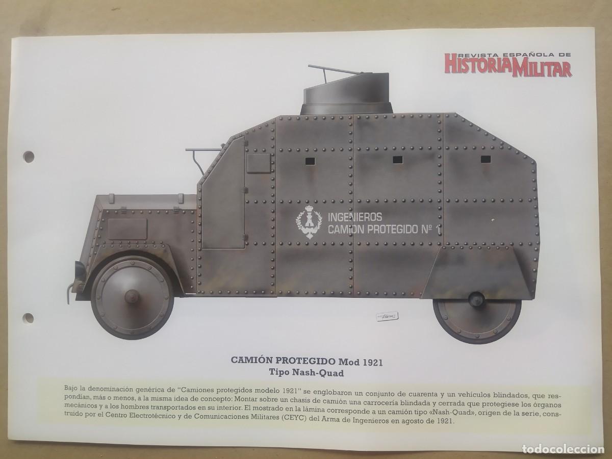 Militaria: CAMI&Oacute;N PROTEGIDO HISPANO SUIZA MOD 1922