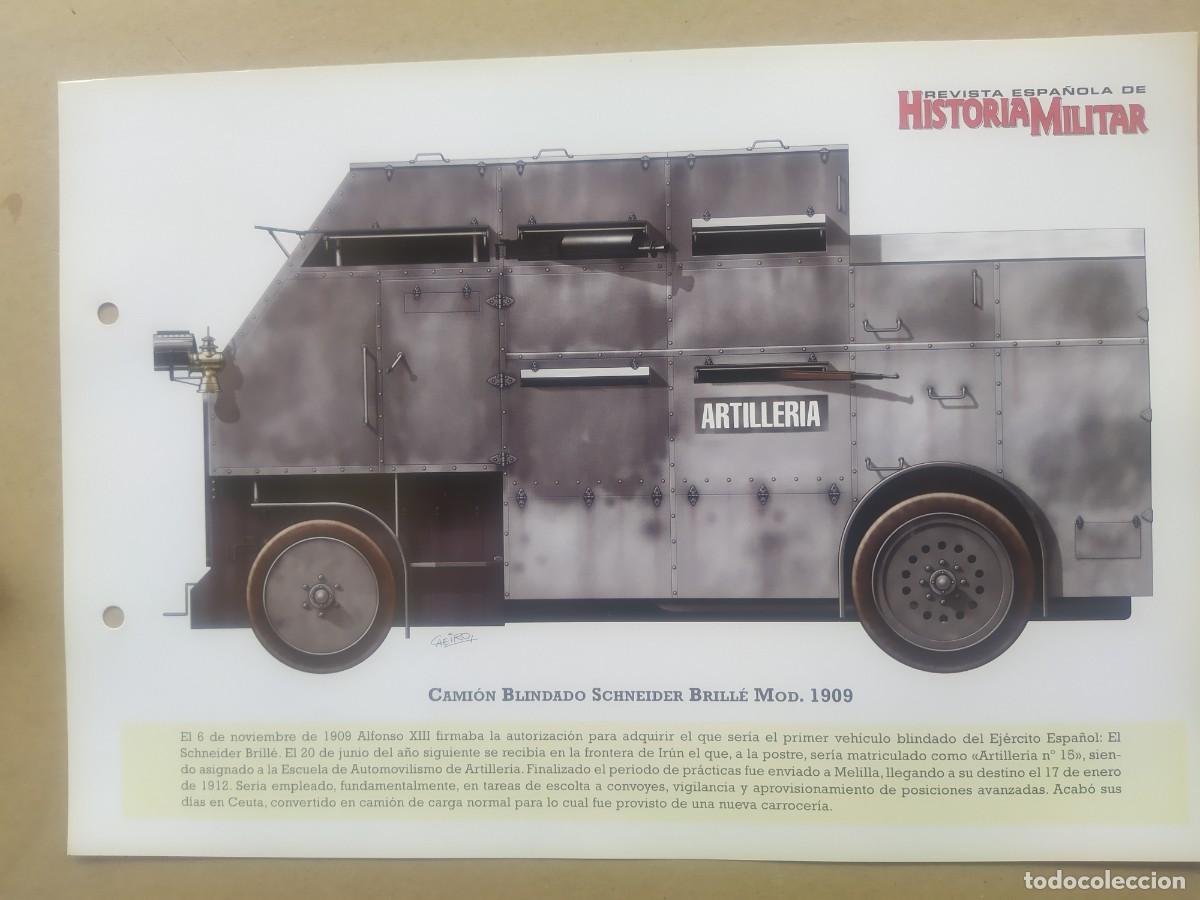 Militaria: CAMI&Oacute;N BLINDADO SCHNEIDER BRILL&Eacute; MOD 1909