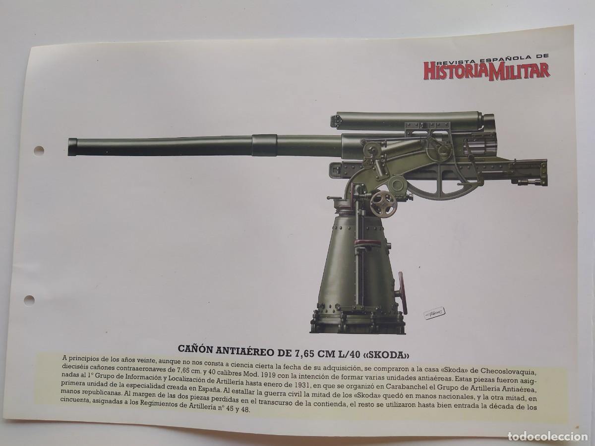 Militaria: CA&Ntilde;&Oacute;N ANTIA&Eacute;REO DE 7,65 CM L/40 SKODA
