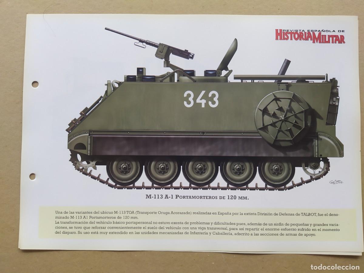 Militaria: M-113 A-1 PORTAMORTEROS DE 120 MM