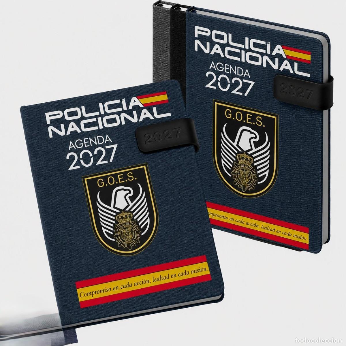 Militaria: Agenda GOES Polic&iacute;a Nacional 2027 - Negro, gris o azul