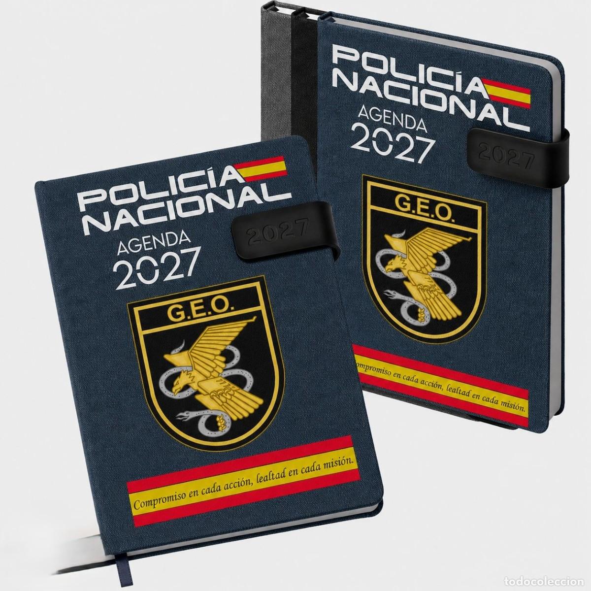 Militaria: Agenda GEO Polic&iacute;a Nacional 2027 - Negro, gris o azul