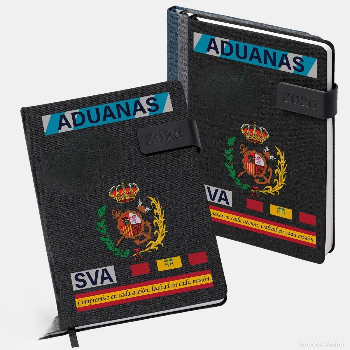 Militaria: Agenda SVA Vigilancia Aduanera 2027 - Negro, gris o azul