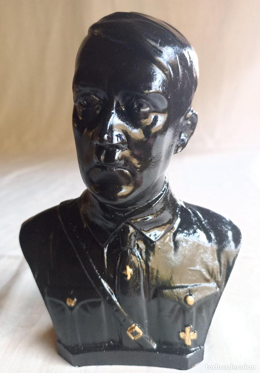 Militaria: Adolf Hitler busto, b&uuml;ste, bust (III Reich Hitler- Nazi- Alemania) WWII