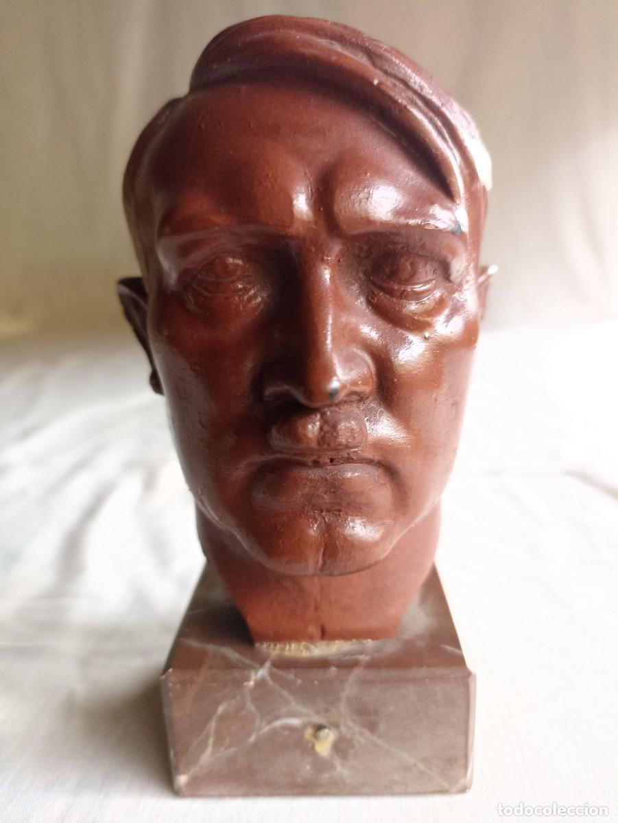 Militaria: Adolf Hitler busto, b&uuml;ste, bust (III Reich Hitler- Nazi- Alemania) WWII