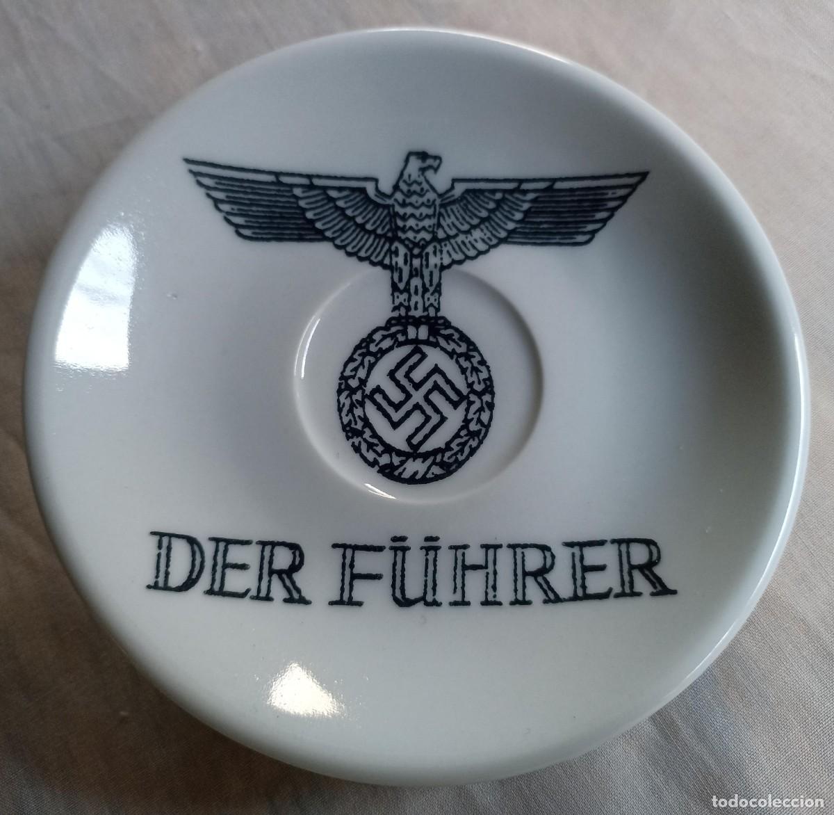 Military Antiques: Plato Der F&uuml;hrer (III Reich Hitler- Nazi- Alemania) WWII