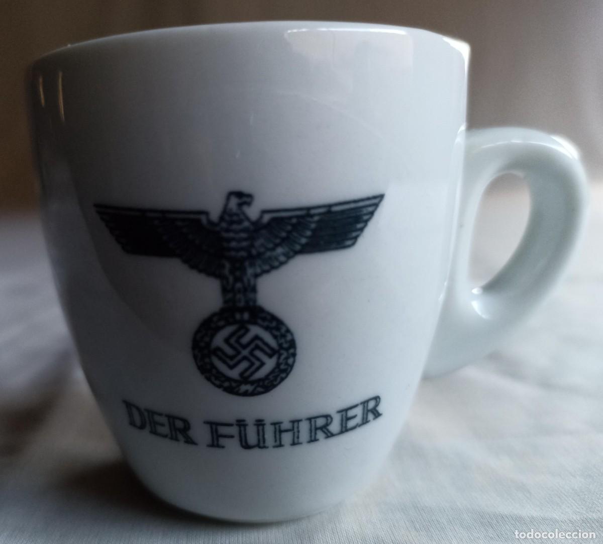 Military Antiques: Taza peque&ntilde;a Der F&uuml;hrer (III Reich Hitler- Nazi- Alemania) WWII