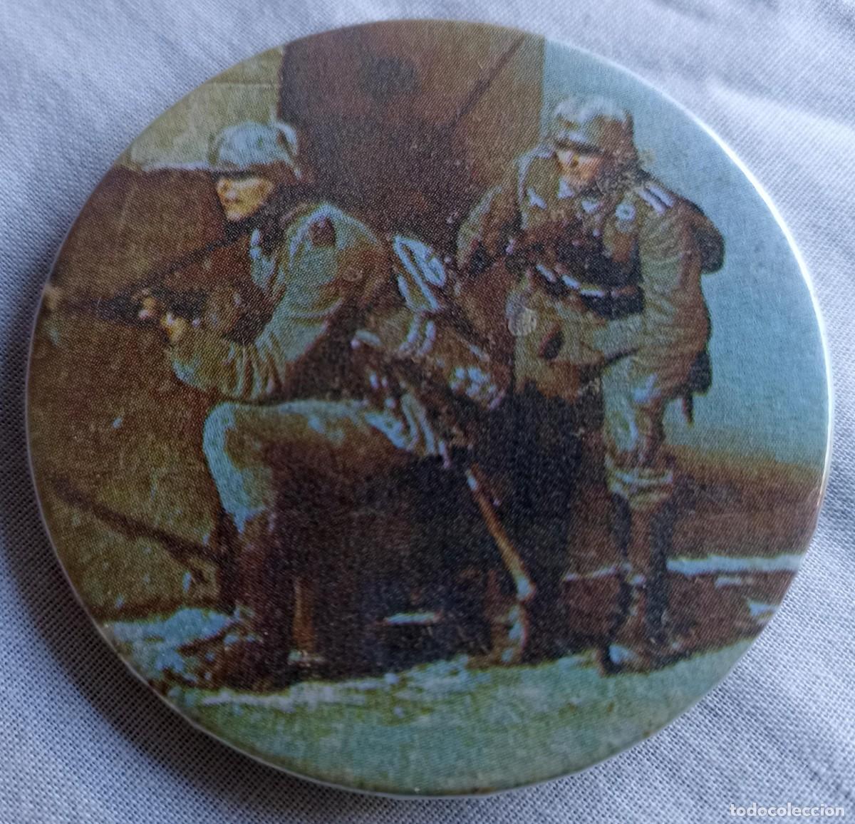 Militaria: Chapa Infanter&iacute;a alemana en Noruega (III Reich Hitler- Nazi- Alemania) WWII de 1940