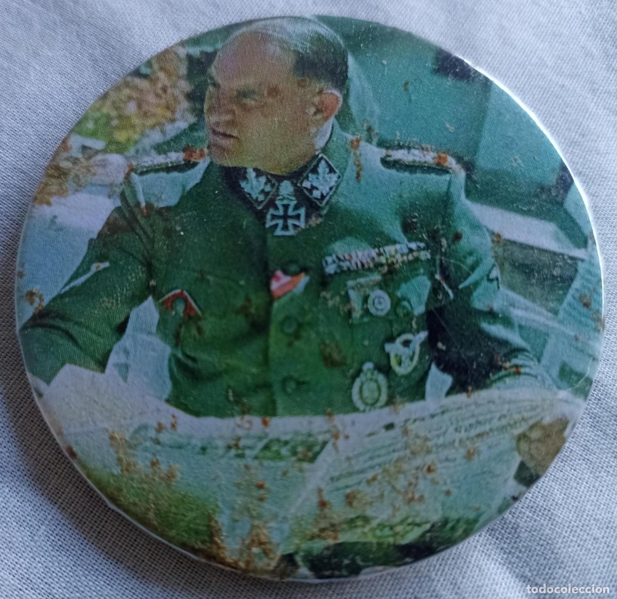 Militaria: Chapa Josep Sepp Dietrich (III Reich Hitler- Nazi- Alemania) WWII